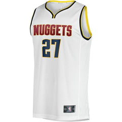 NBA Jamal Murray Denver Nuggets Fast Break Player Jersey sale - Association Editi- White