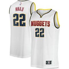 NBA Zeke Nnaji Denver Nuggets Fast Break Player Jersey sale - Association Editi- White