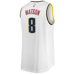 NBA Peyton Watson Denver Nuggets Fast Break Player Jersey sale - Association Editi- White