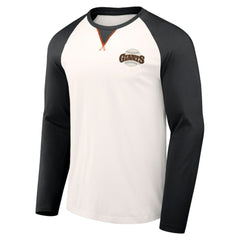 San Francisco Giants Darius Rucker Collection by Fanatics Team Color Raglan T-Shirt - White/Black T-shirts