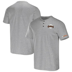 San Francisco Giants Darius Rucker Collection by Fanatics Henley T-Shirt - Heather Gray T-shirts