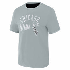 Chicago White Sox Darius Rucker Collection by Fanatics Two-Way Ringer Reversible T-Shirt - Black/Gray T-shirts