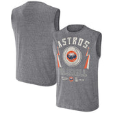 Houston Astros Darius Rucker Collection by Fanatics Relaxed-Fit Muscle Tank Top - Charcoal Tanks