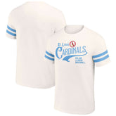St. Louis Cardinals Darius Rucker Collection by Fanatics Yarn Dye Vintage T-Shirt - Cream T-shirts