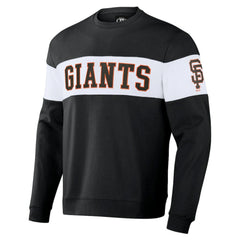 San Francisco Giants Darius Rucker Collection by Fanatics Stripe Pullover Sweatshirt - Black Pullover