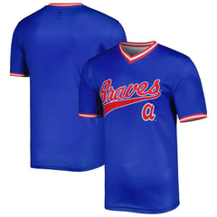 MLB Atlanta Braves Stitches Cooperstown Collection Team Jersey - Royal