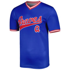 Atlanta Braves Stitches Cooperstown Collection Team Jersey - Royal Jerseys