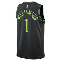 NBA Zion Williamson New Orleans Pelicans Unisex 2025/26 Swingman Jersey - Black - City Edition