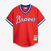 MLB Dale Murphy Atlanta Braves Mitchell & Ness Authentic Batting Practice Jersey - Scarlet