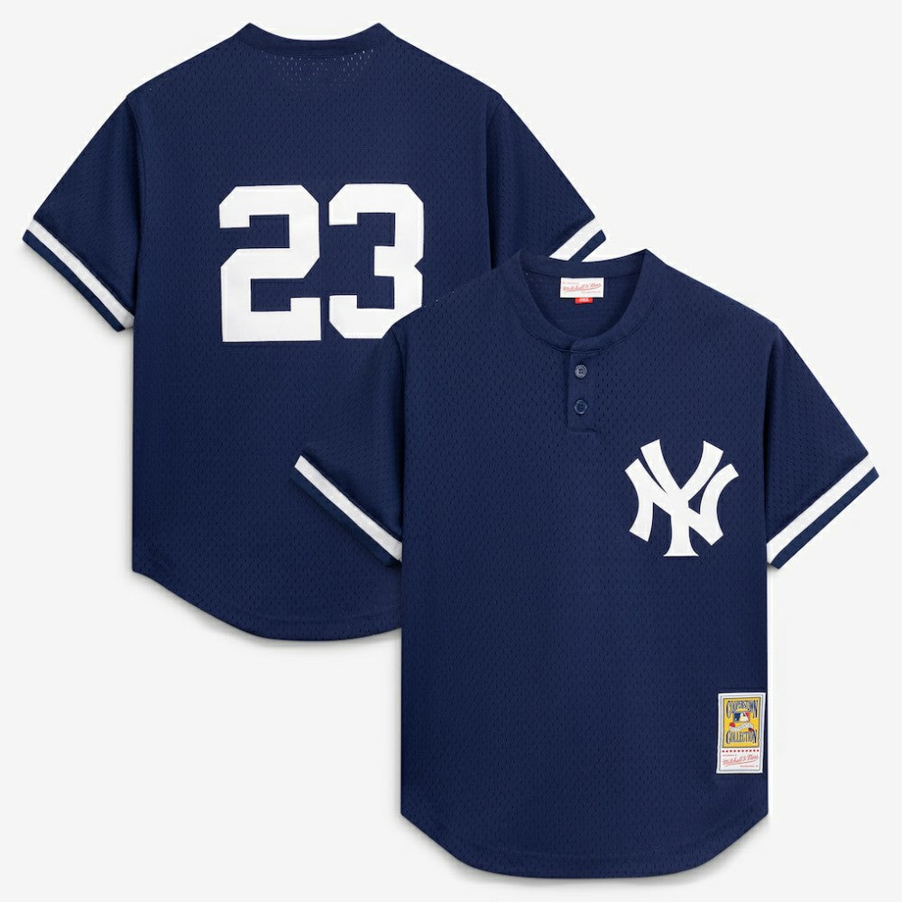 MLB Don Mattingly New York Yankees Mitchell & Ness Authentic Batting Practice Jersey - Navy
