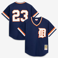MLB Kirk Gibson Detroit Tigers Mitchell & Ness Authentic Batting Practice Jersey - Navy