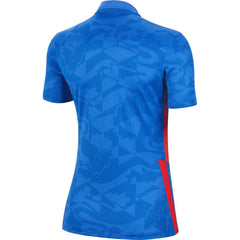 Nike 2020-21 England WOMENS Away Soccer Jersey - Blue-Red