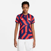 Nike 2021-22 USA Women Away Soccer Jersey - Navy-Red