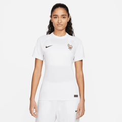 Nike France Women's EC22 Away Soccer Jersey - White-Pink Glaze