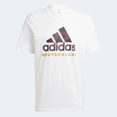 Adidas 2022-23 Germany DNA Graphic Tee - White-Black