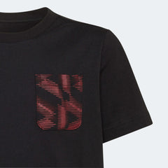 Adidas 2022-23 Germany Youth Tee - Black