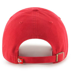 47 Brand Kansas City Chiefs Clean Up Adjustable Hat Red