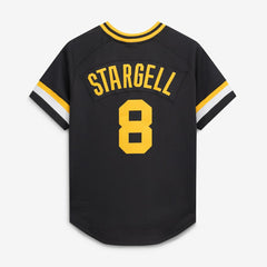 MLB Willie Stargell Pittsburgh Pirates Mitchell & Ness Authentic Batting Practice Jersey - Black