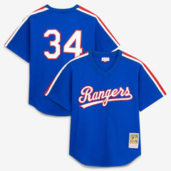 MLB Nolan Ryan Texas Rangers Mitchell & Ness Authentic Batting Practice Jersey - Royal