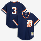 Alan Trammell Detroit Tigers Mitchell & Ness Authentic Batting Practice Jersey - Navy Jerseys
