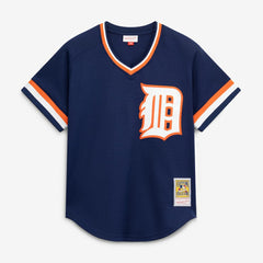 MLB Alan Trammell Detroit Tigers Mitchell & Ness Authentic Batting Practice Jersey - Navy