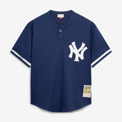 MLB Bernie Williams New York Yankees Mitchell & Ness Authentic Batting Practice Jersey - Navy