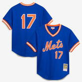 MLB Keith Hernandez New York Mets Mitchell & Ness Authentic Batting Practice Jersey - Royal
