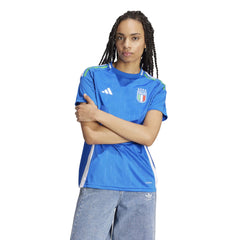 Adidas 2024-25 Italy Women's Stadium Home Soccer Jersey