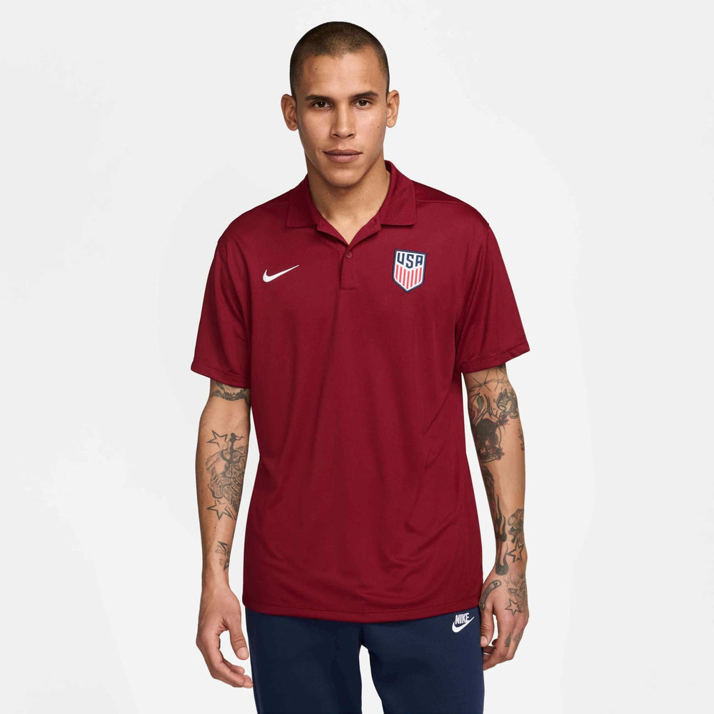 Nike 2024-25 USA Men's Dri-Fit Polo Shirt