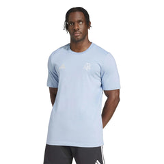 Adidas 2025 Argentina Men's 50th Anniversary DNA Tee Black / Light Onix