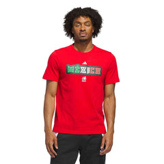 Adidas 2026 Mexico Men's World Cup HJH Tee Better Scarlet
