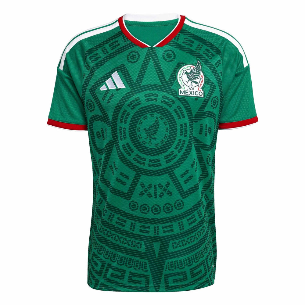 Adidas 2026 Mexico Men's Stadium Home Soccer Jersey Bold Green