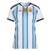 Adidas 2026 Argentina Women's Stadium Home Soccer Jersey White / Icey Blue / Light Blue