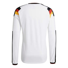 Adidas 2026 Germany Men's Authentic Home Long-Sleeve Soccer Jersey White