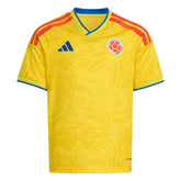 Adidas 2026 Colombia Youth Stadium Home Soccer Jersey Impact Yellow