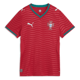 Puma 2026 Portugal Women's Stadium Home Soccer Jersey Club Red-Green Lagoon