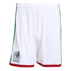 Adidas 2026 Mexico Men's Stadium Home Shorts White
