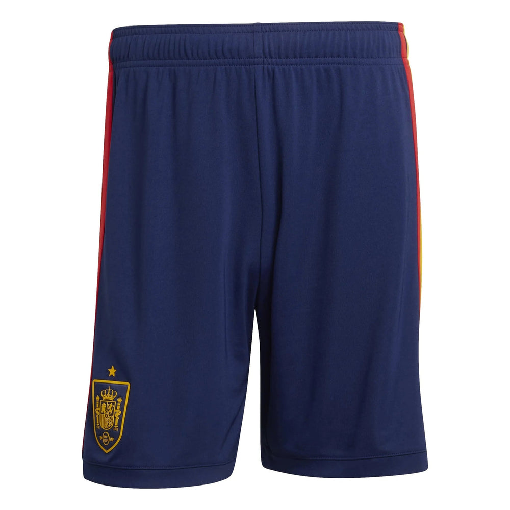 Adidas 2026 Spain Men's Stadium Home Shorts Dark Blue