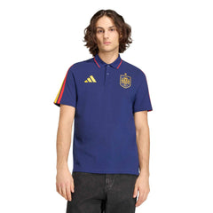 Adidas 2026 Spain Men's DNA Polo Dark Blue