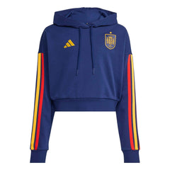 Adidas 2026 Spain Women's DNA Hoodie Dark Blue