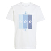 Adidas 2026 Argentina Youth Home Tee White