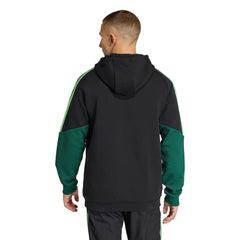 Adidas 2026 Mexico Men's Tiro Hoodie Black/Green
