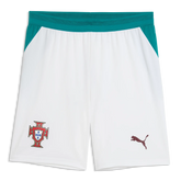 Puma 2026-27 Portugal Men's Stadium Away Shorts Puma White-Green Lagoon
