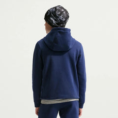 Nike 2026-27 England Youth Club Pullover Hoodie Midnight Navy/White