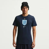 Nike 2026-27 England Men's Crest Tee Obsidian