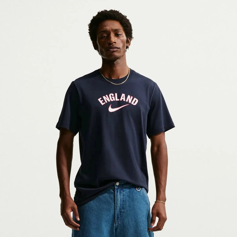 Nike 2026-27 England Men's Wordmark Tee Obsidian