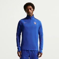 Nike 2026-27 France Men's Strike Drill Top Game Royal/Metallic Copper