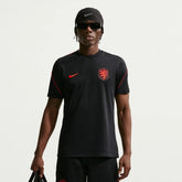 Nike 2026-27 Netherlands Men's Strike Top Black/Hyper Crimson/Hyper Crimson