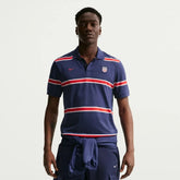 Nike 2026-27 USMNT Men's The Polo 2.0 Midnight Navy/Sail/University Red
