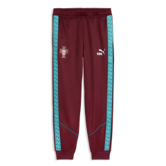 Puma 2026-27 Portugal Men's KING Anthem Pants Ruby Shimmer-Sea Glass